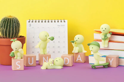 Smiski Sunday Glow In The Dark Series